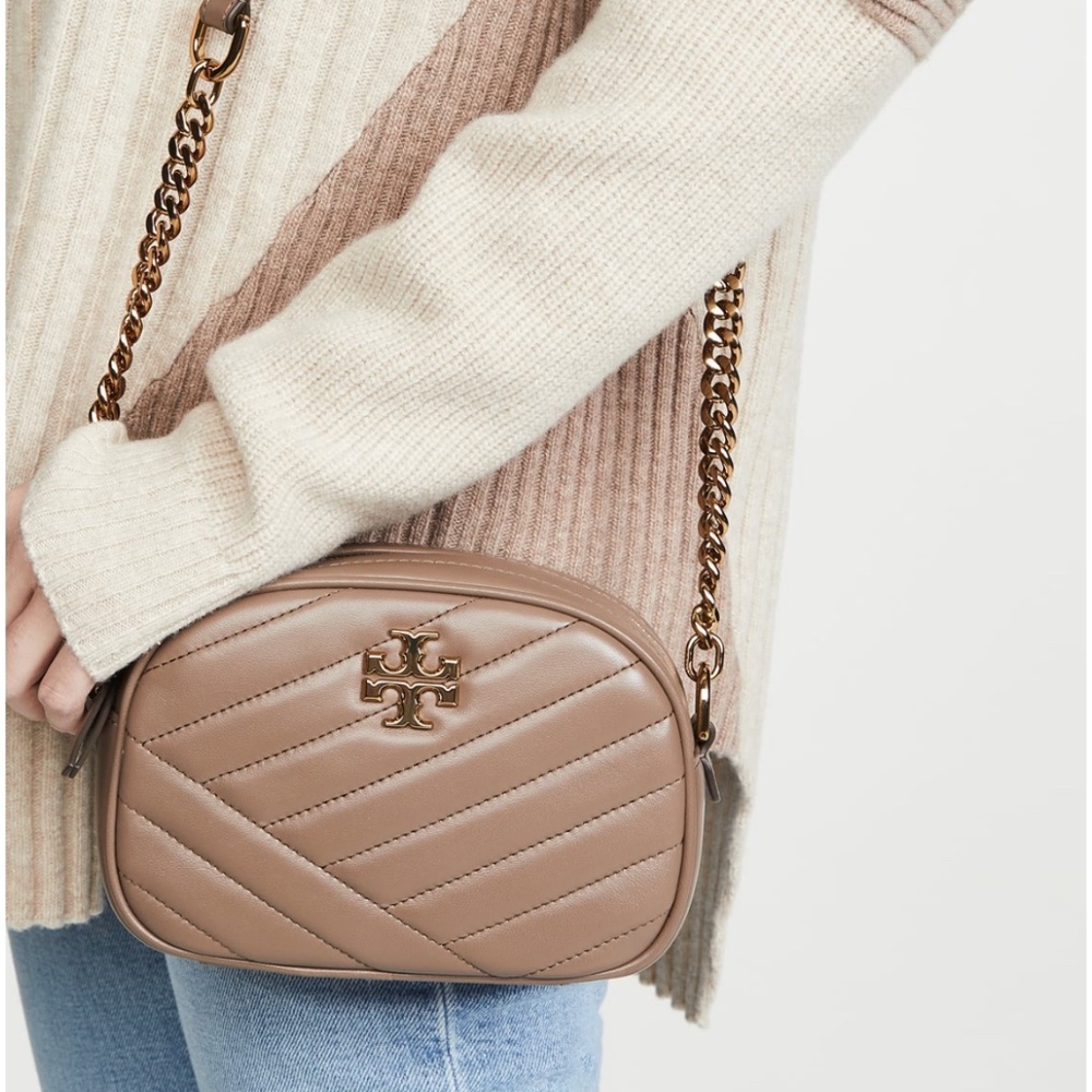 Tory Burch Kira Chevron Small Camera Bag